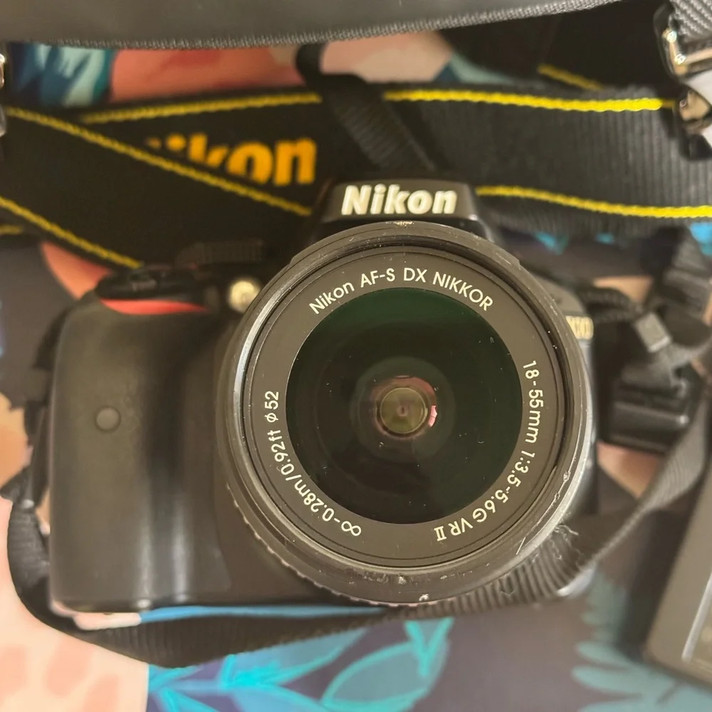 Nikon D3300 Black DSLR Camera Kit with Accessories